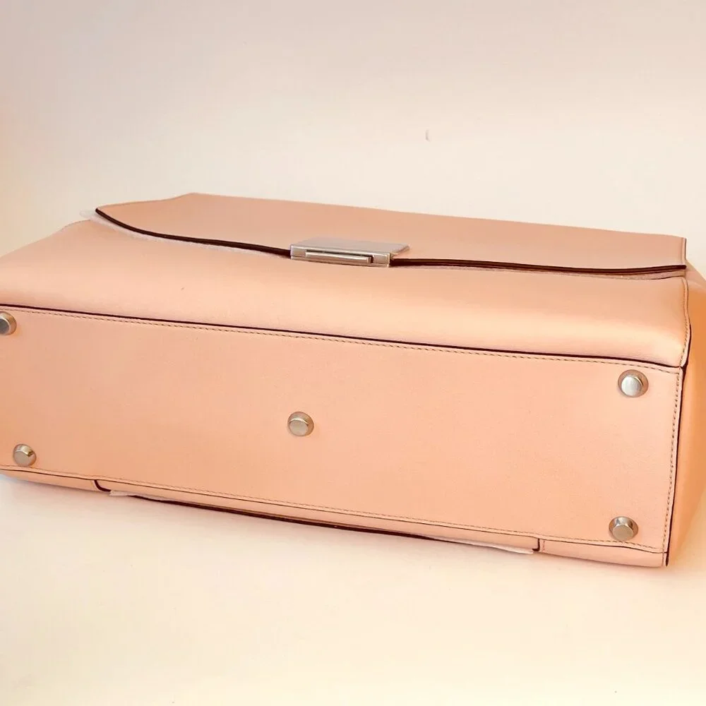TUMI MARIELLA WOMEN'S 073508BL TAVI SATCHEL BUSINESS MESSENGER PINK CALF LEATHER